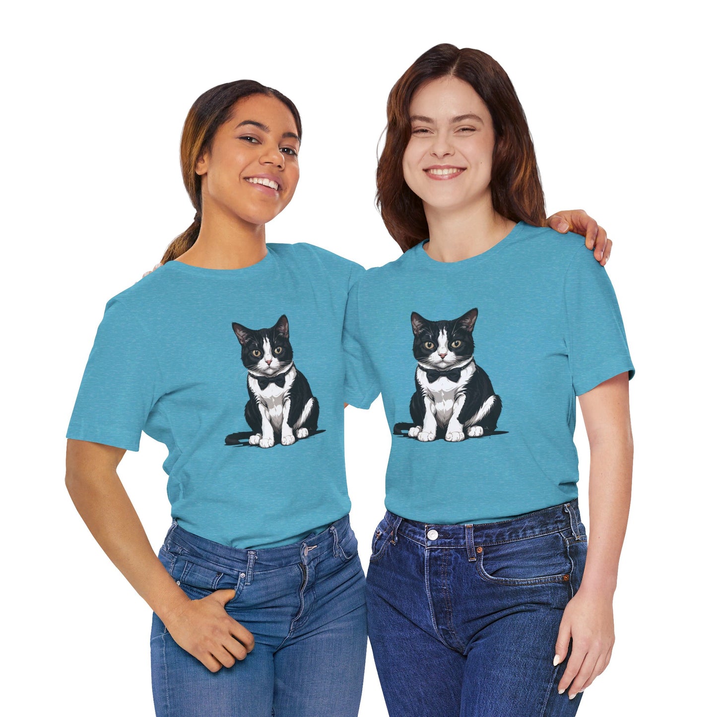 Dapper Tuxedo Cat T-Shirt