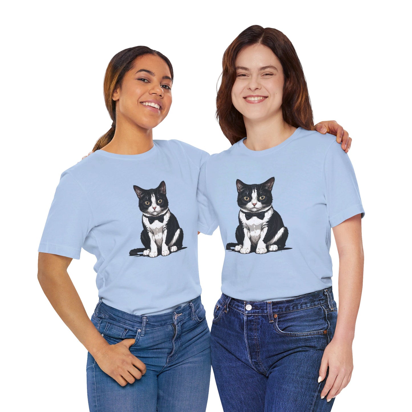 Dapper Tuxedo Cat T-Shirt