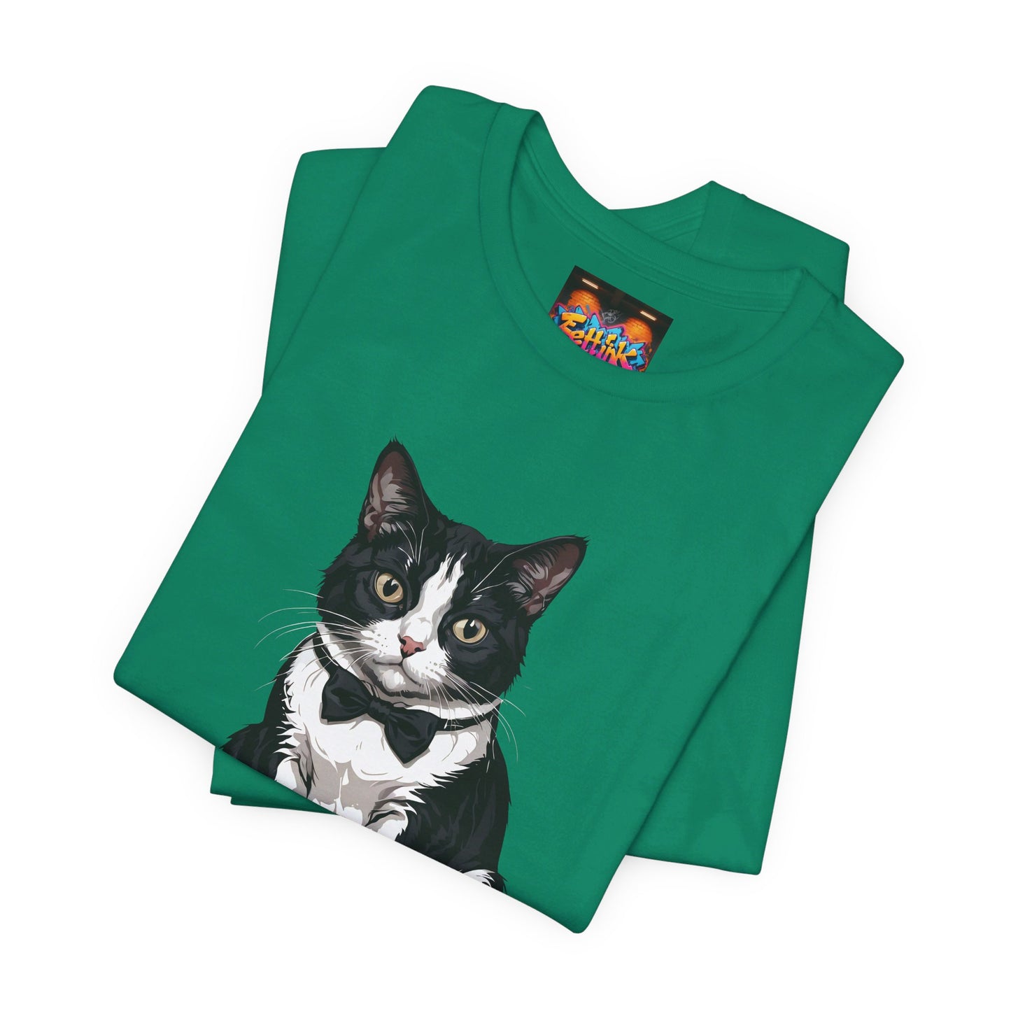 Dapper Tuxedo Cat T-Shirt