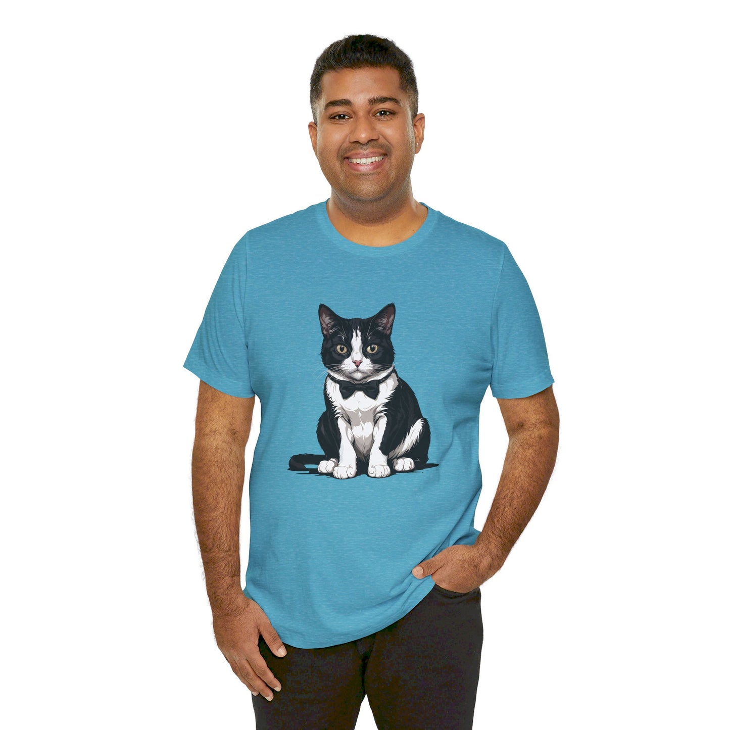 Dapper Tuxedo Cat T-Shirt