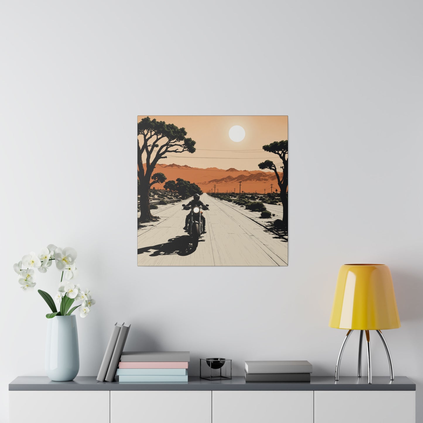 Desert Rider Canvas Print