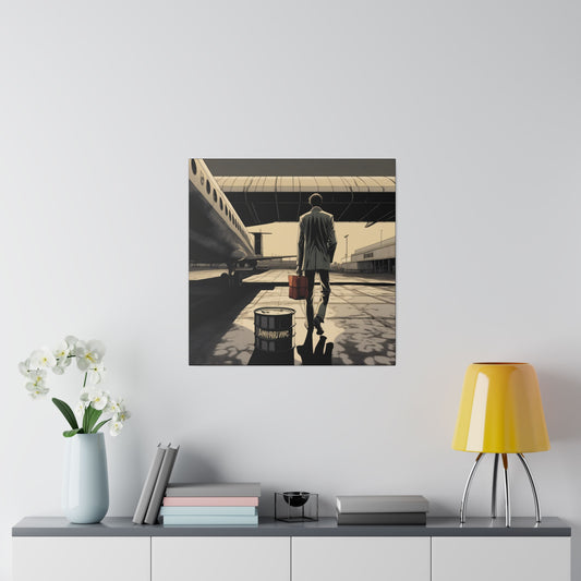 Walkaway canvas print