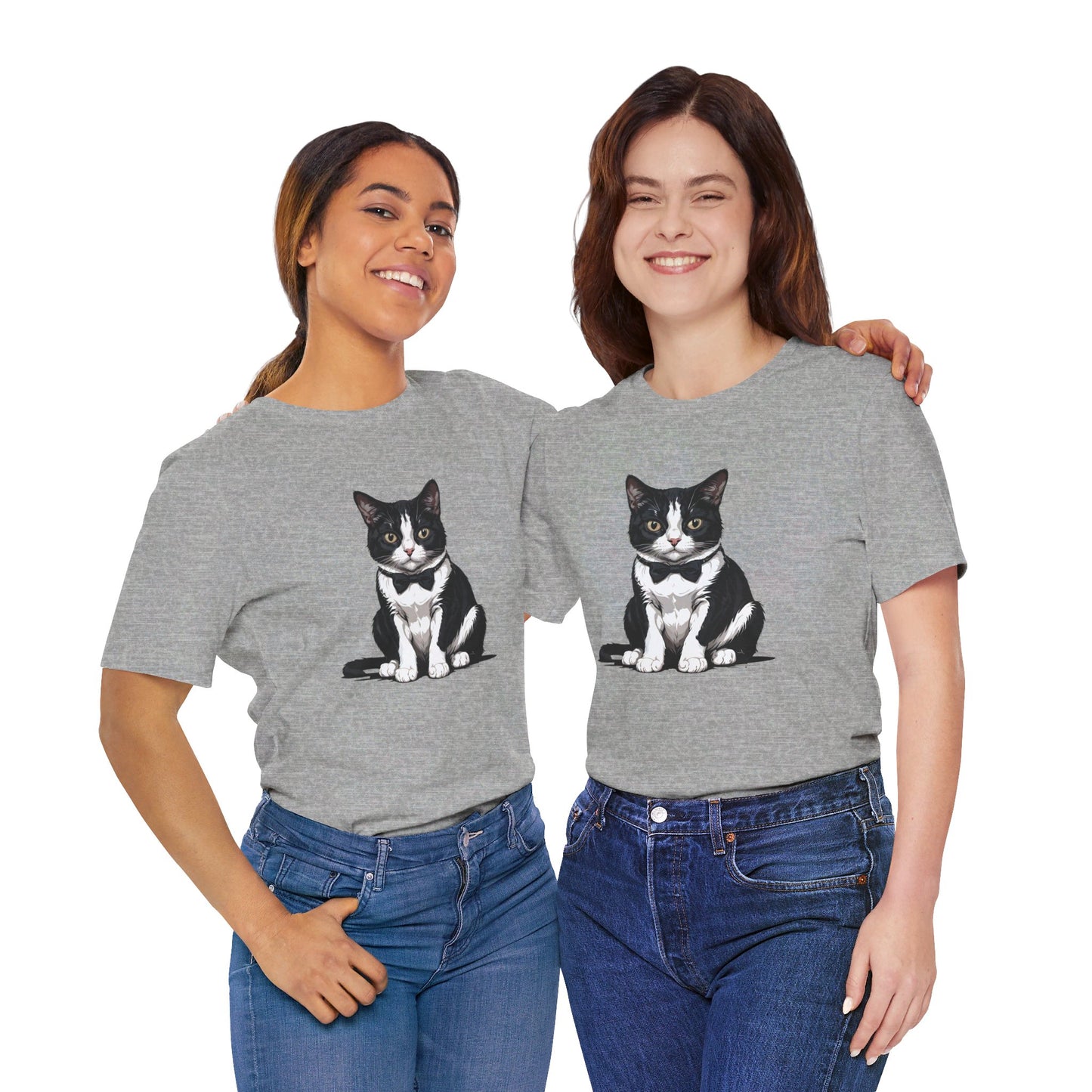 Dapper Tuxedo Cat T-Shirt