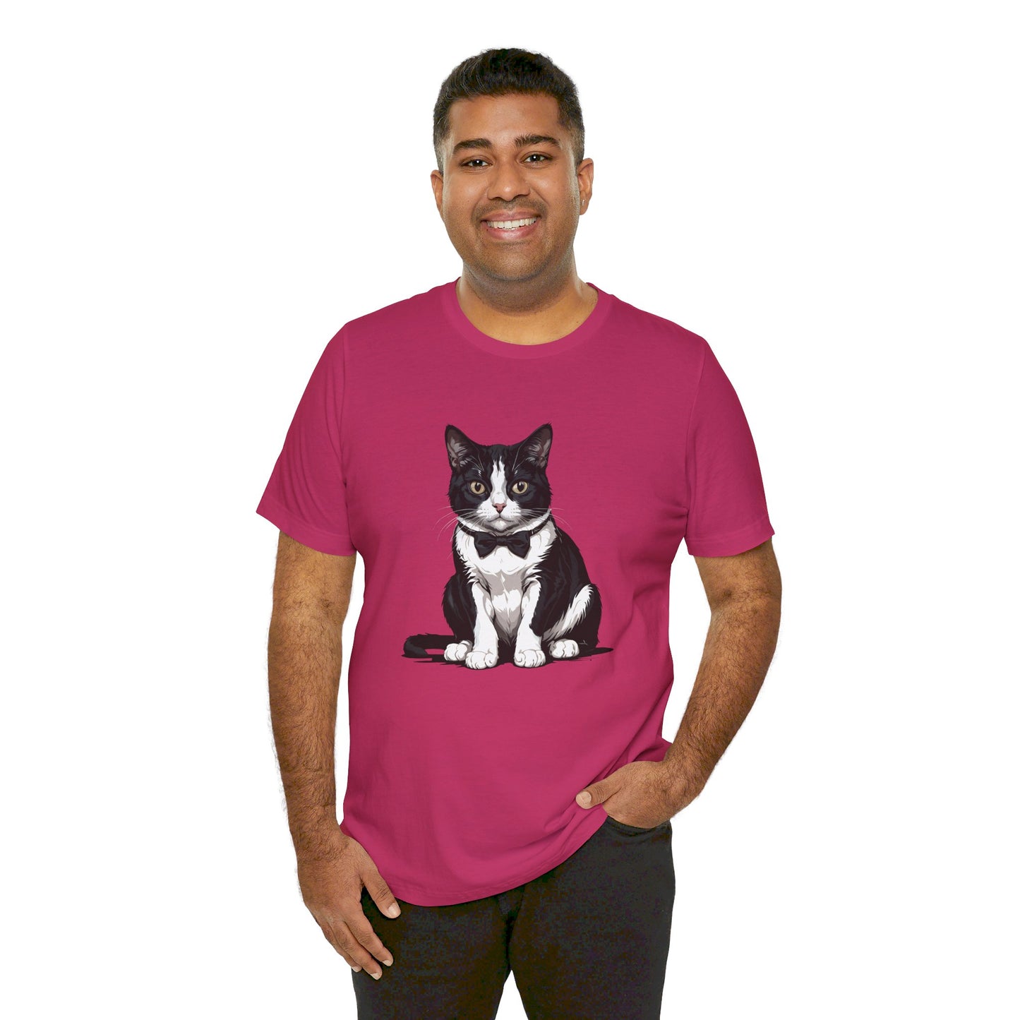 Dapper Tuxedo Cat T-Shirt