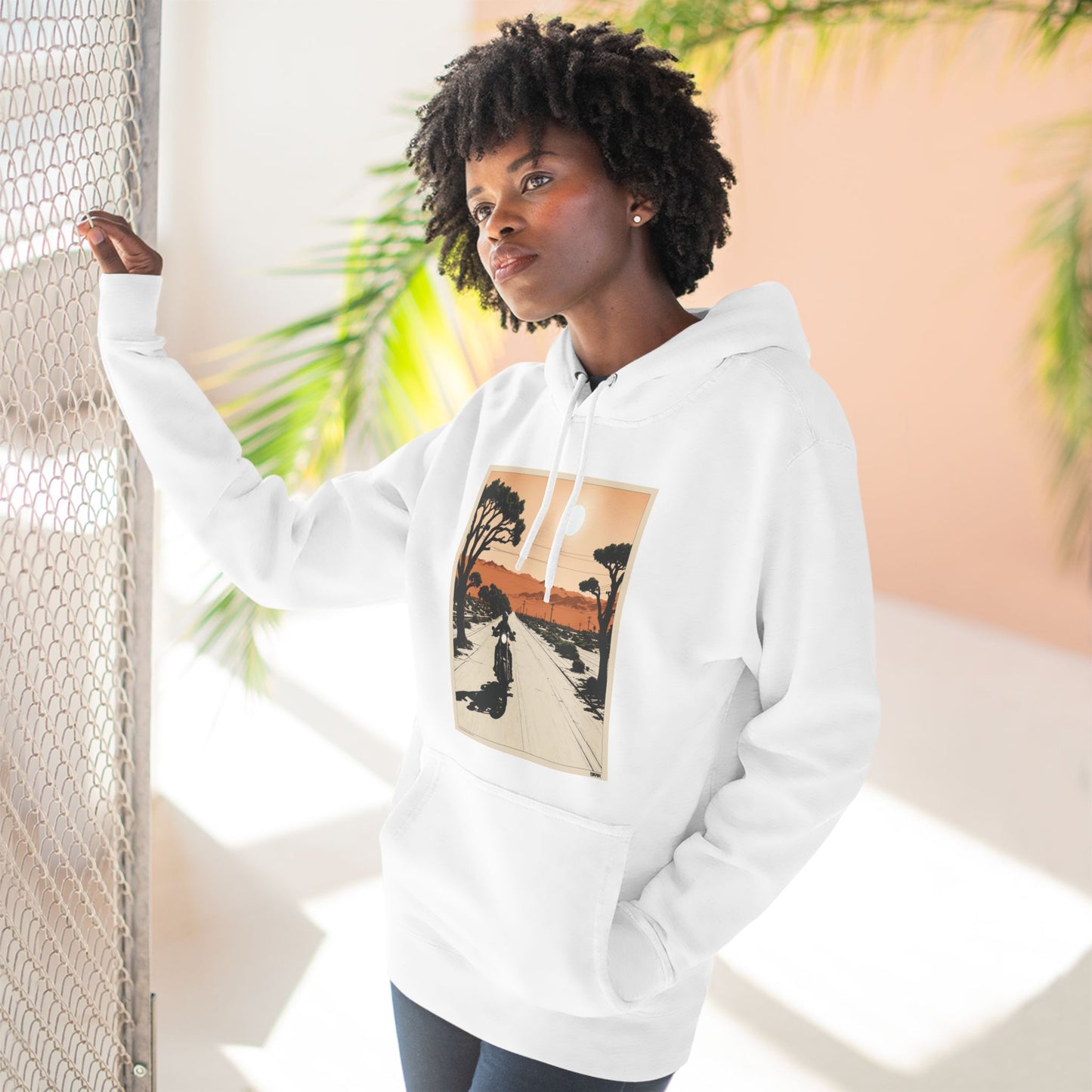 Desert Rider fleece hoodie