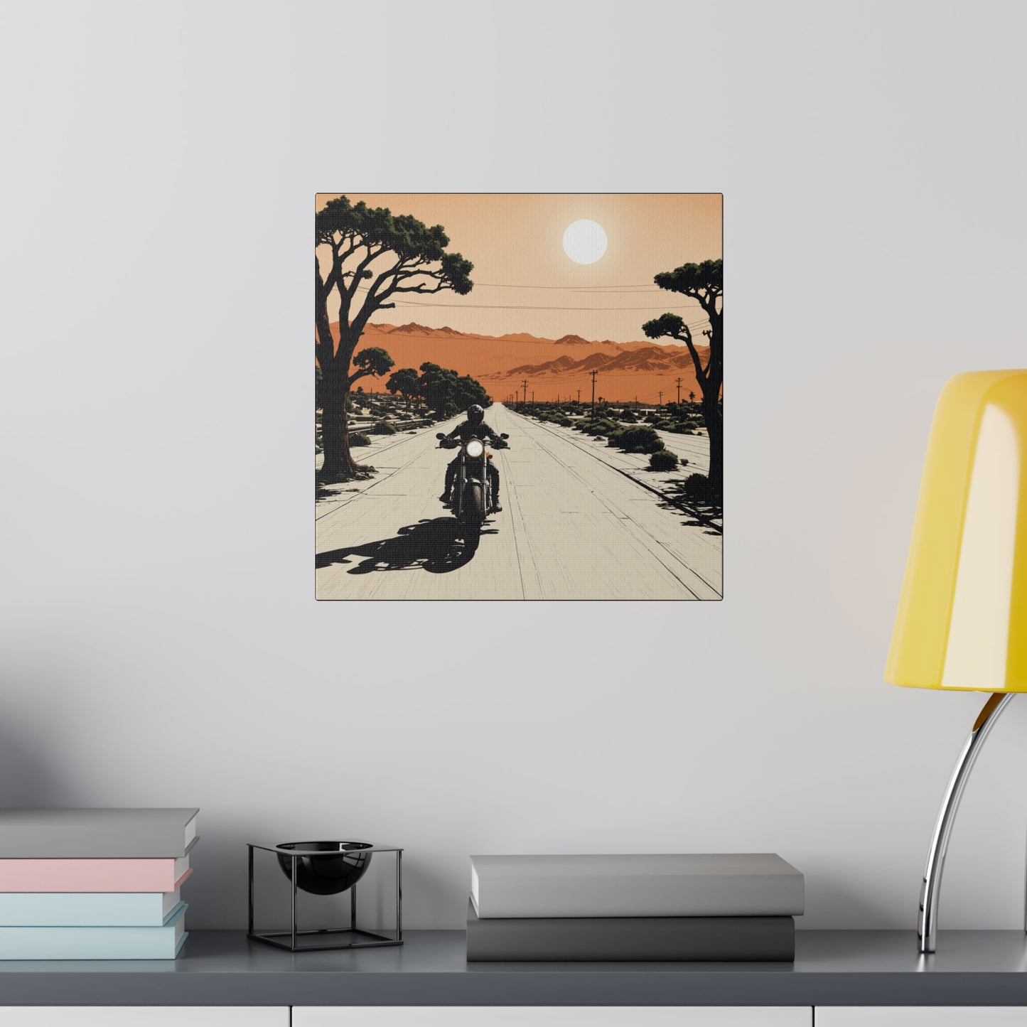 Desert Rider Canvas Print