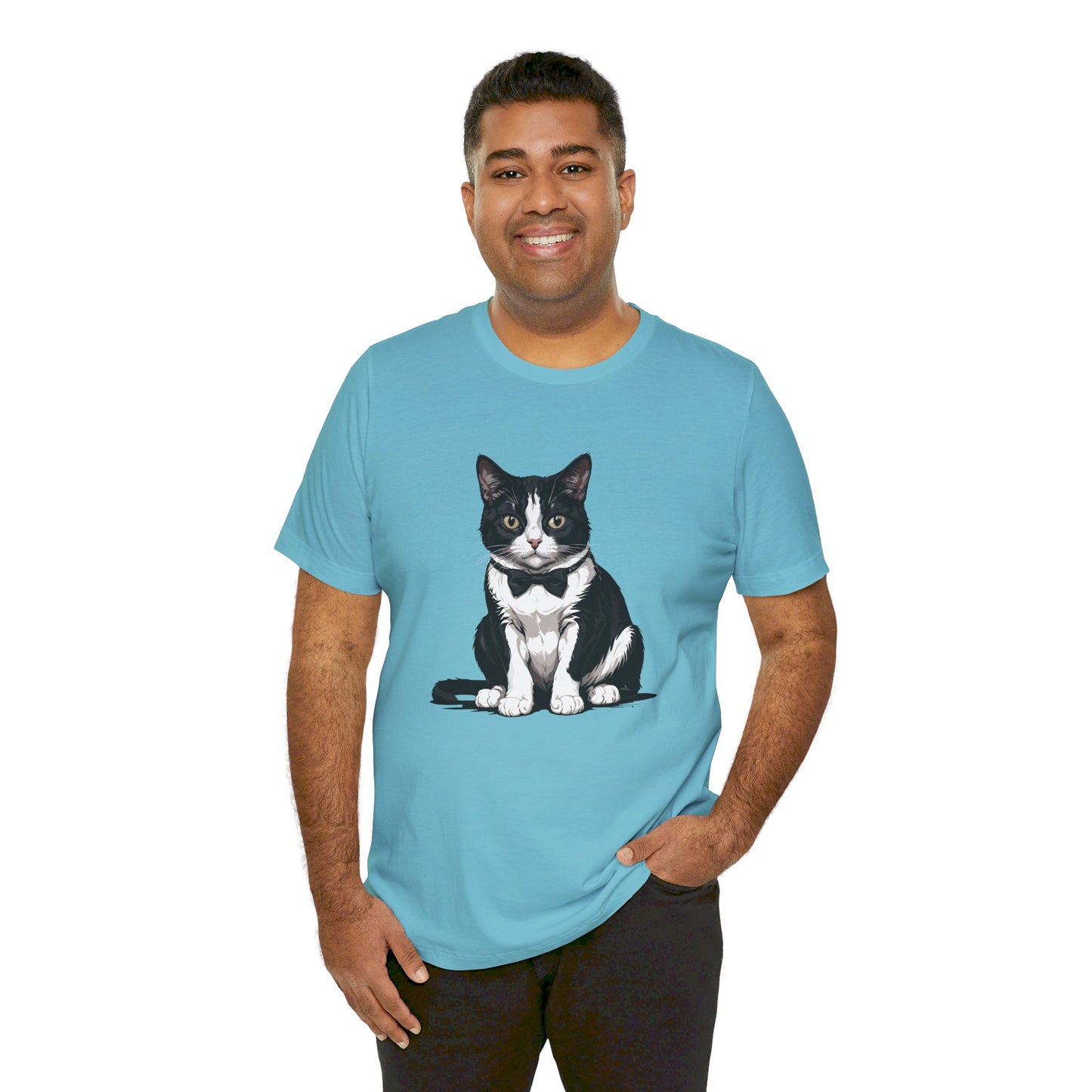 Dapper Tuxedo Cat T-Shirt