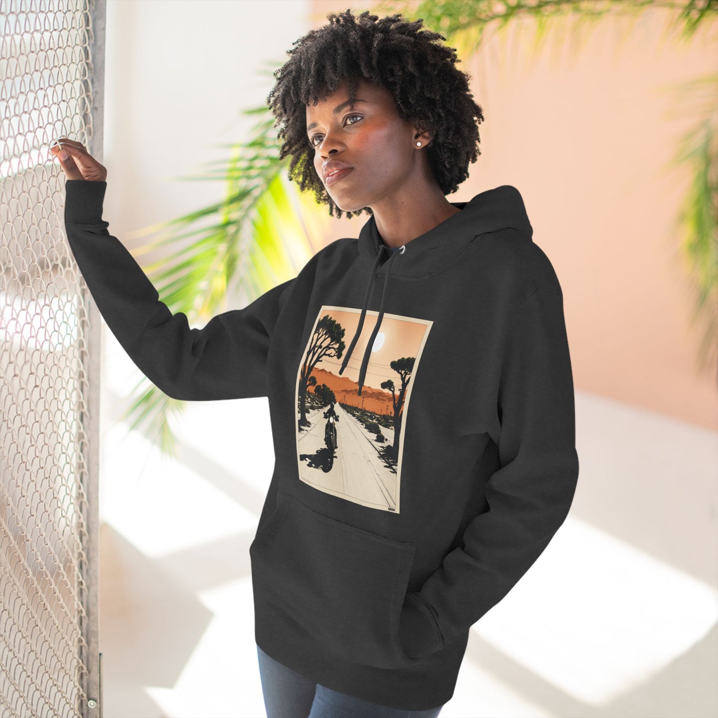 Desert Rider fleece hoodie