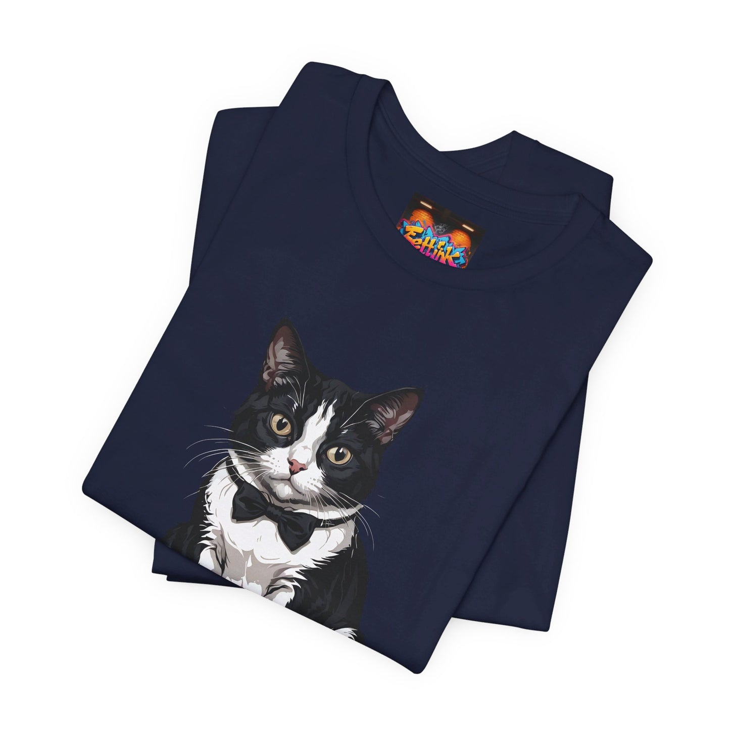 Dapper Tuxedo Cat T-Shirt