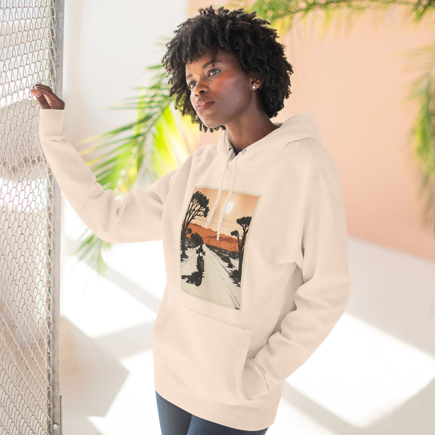 Desert Rider fleece hoodie