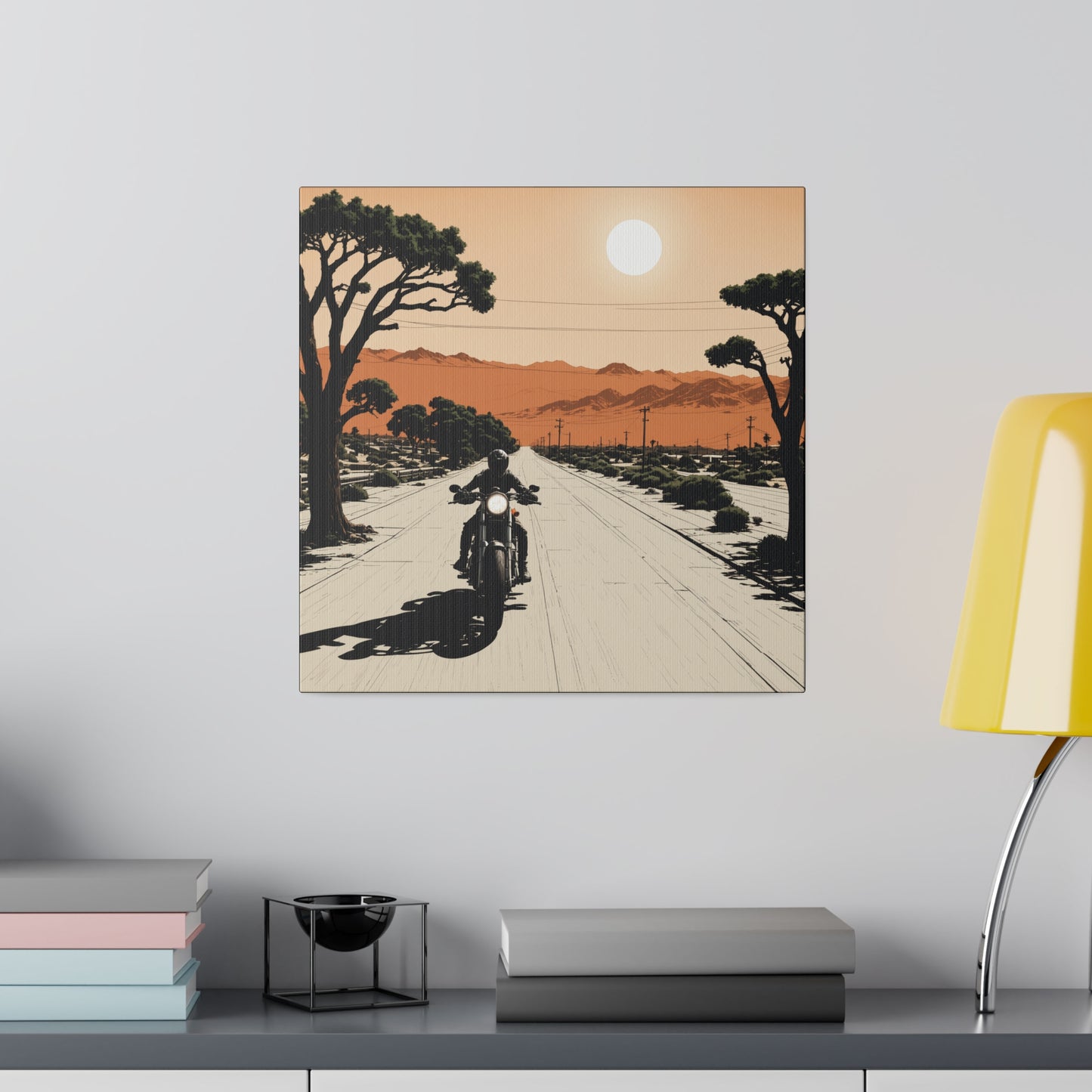 Desert Rider Canvas Print