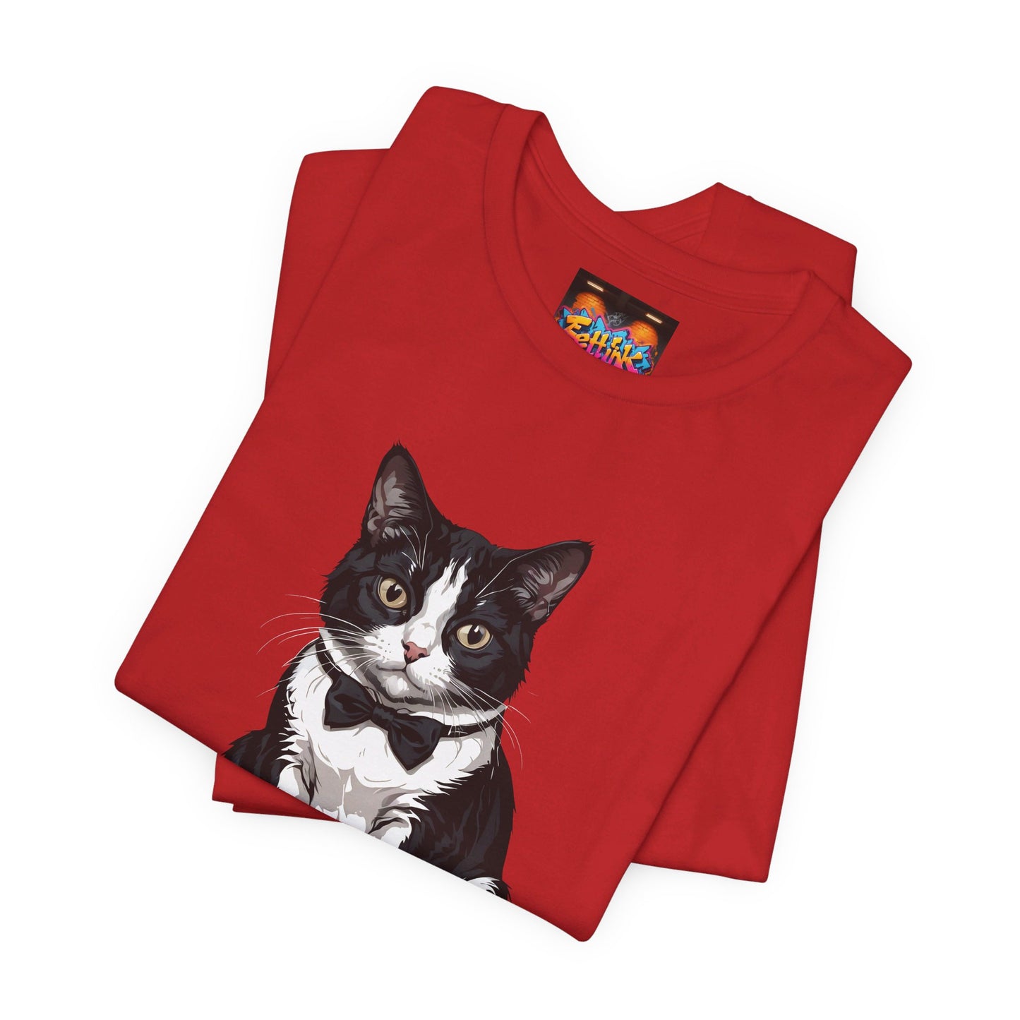 Dapper Tuxedo Cat T-Shirt