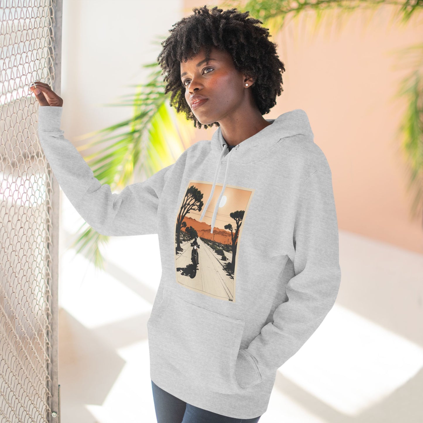 Desert Rider fleece hoodie