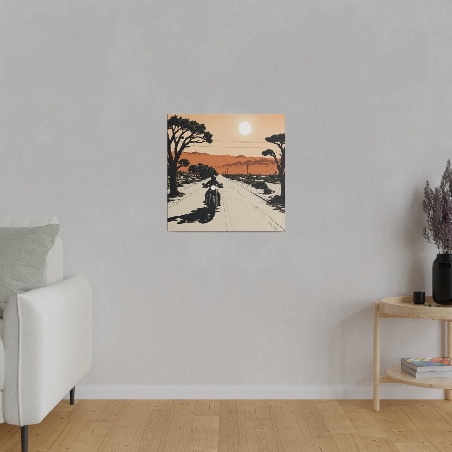 Desert Rider Canvas Print