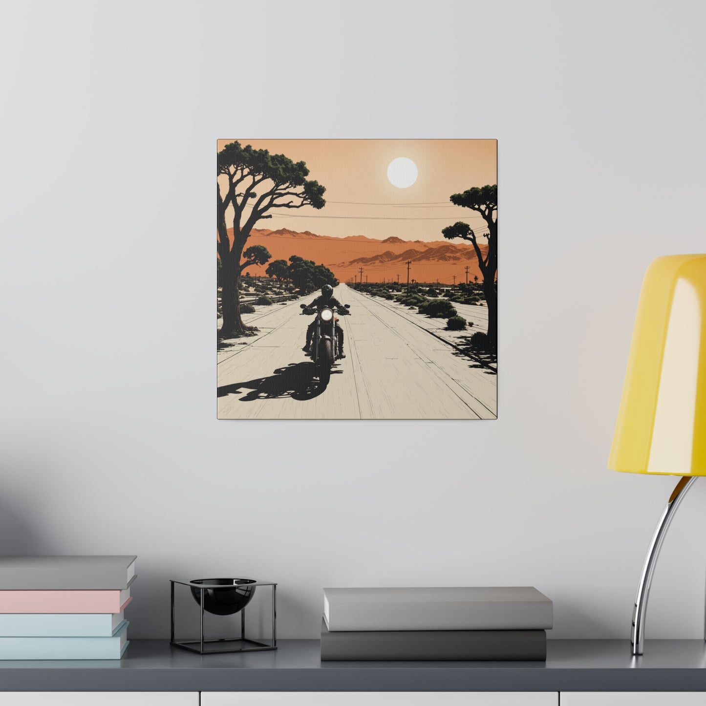 Desert Rider Canvas Print