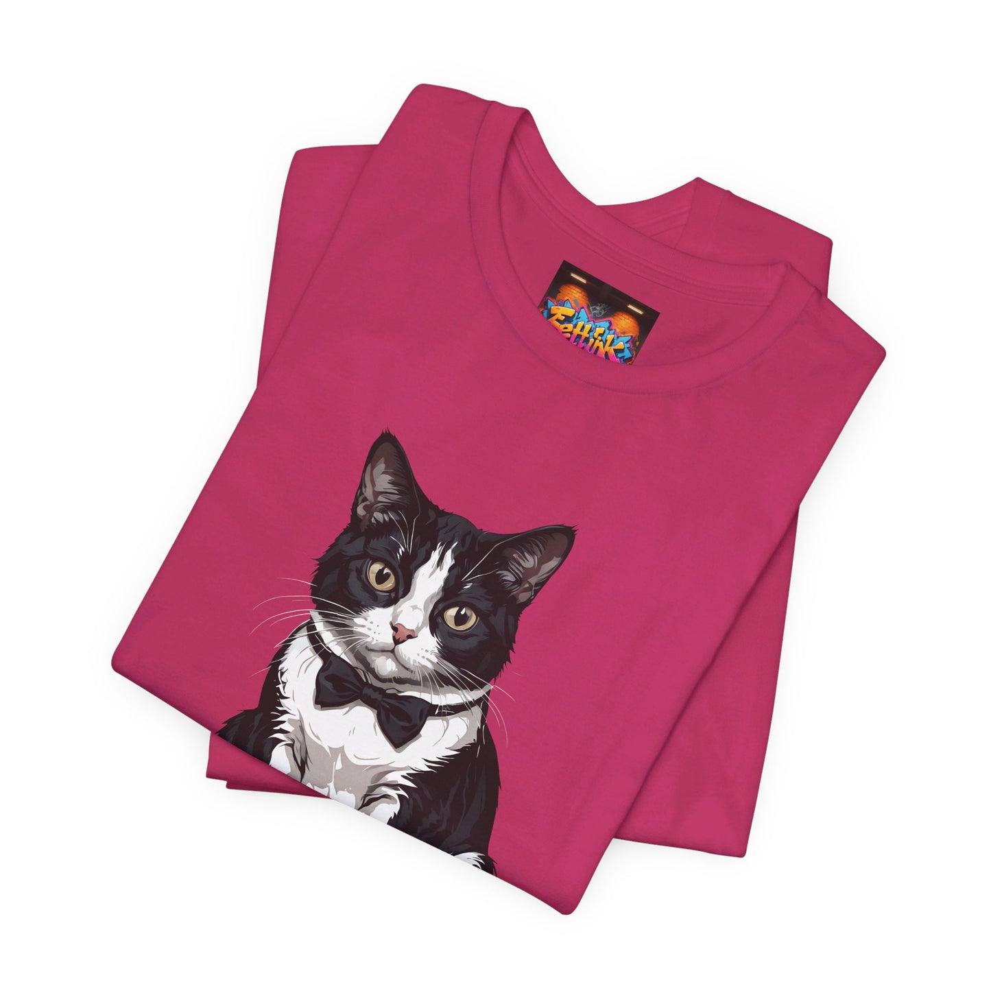 Dapper Tuxedo Cat T-Shirt