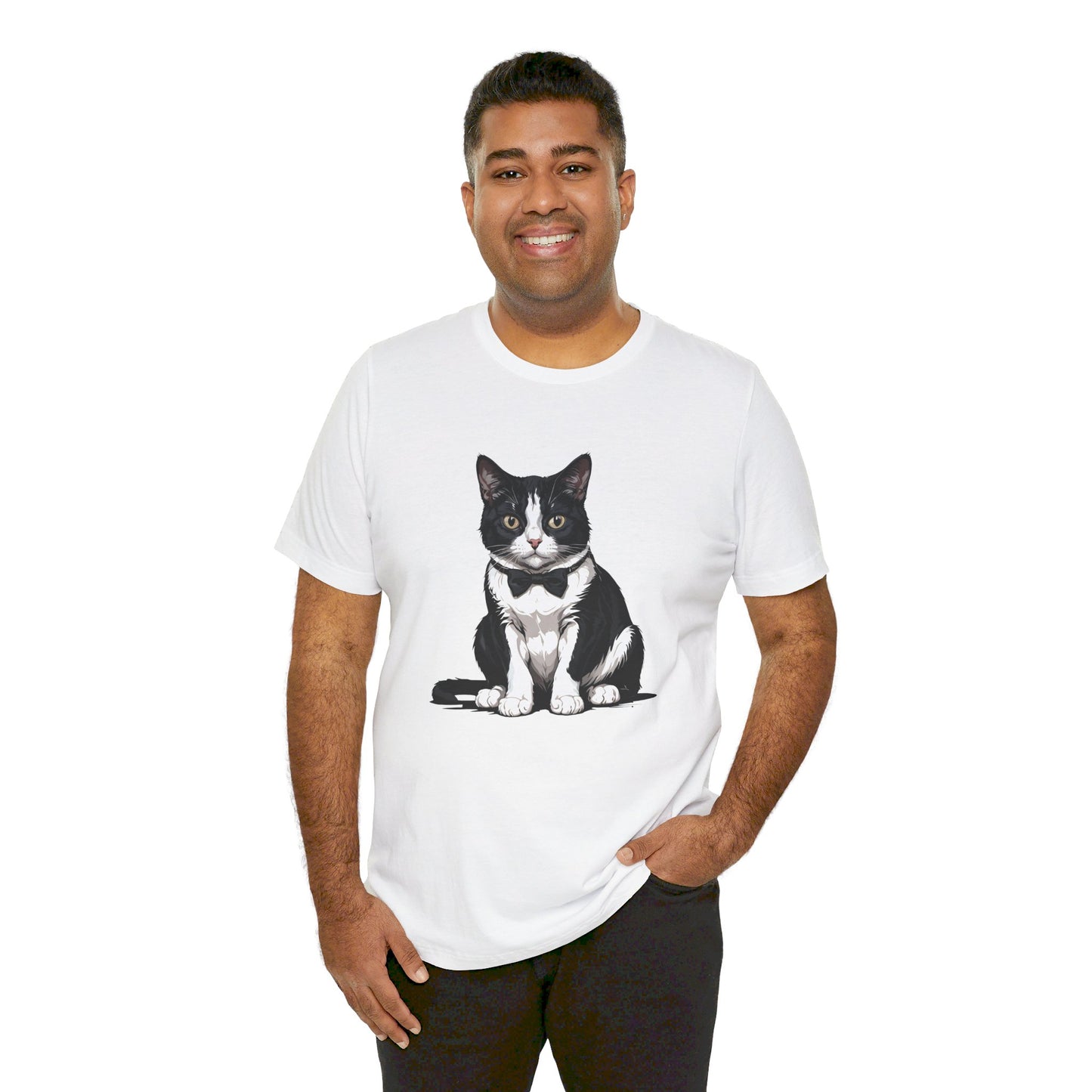 Dapper Tuxedo Cat T-Shirt