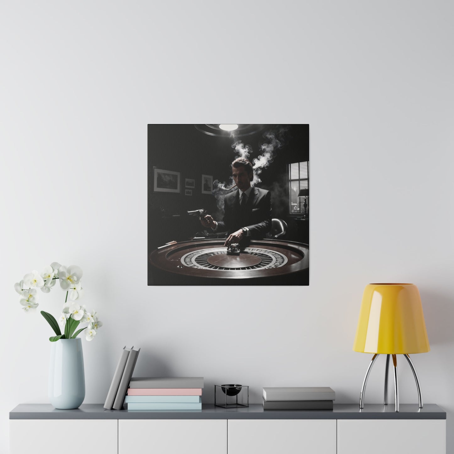 High Stakes canvas print