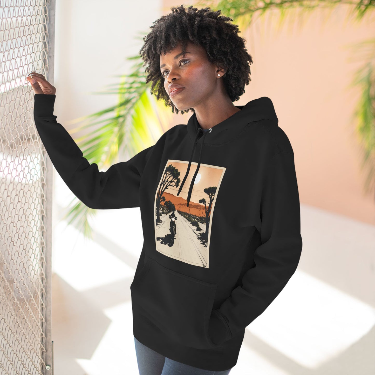 Desert Rider fleece hoodie