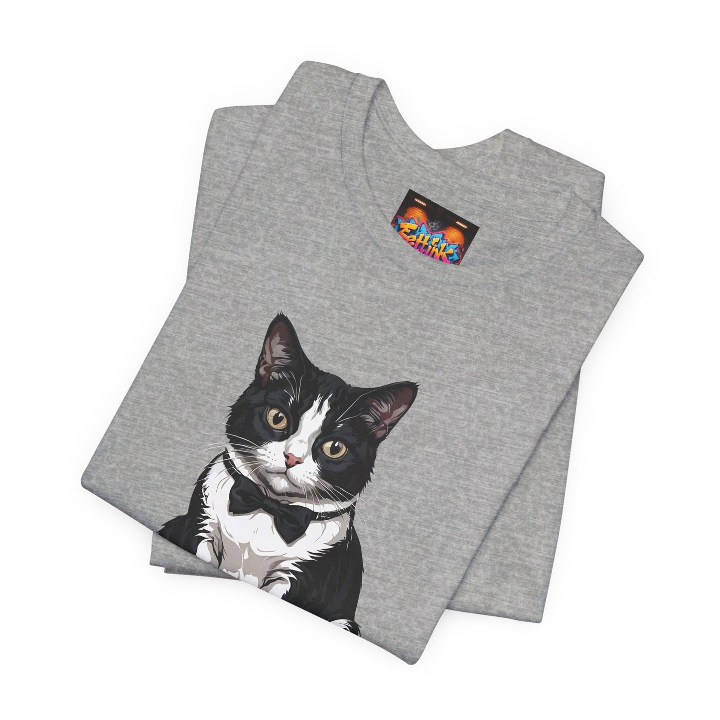 Dapper Tuxedo Cat T-Shirt