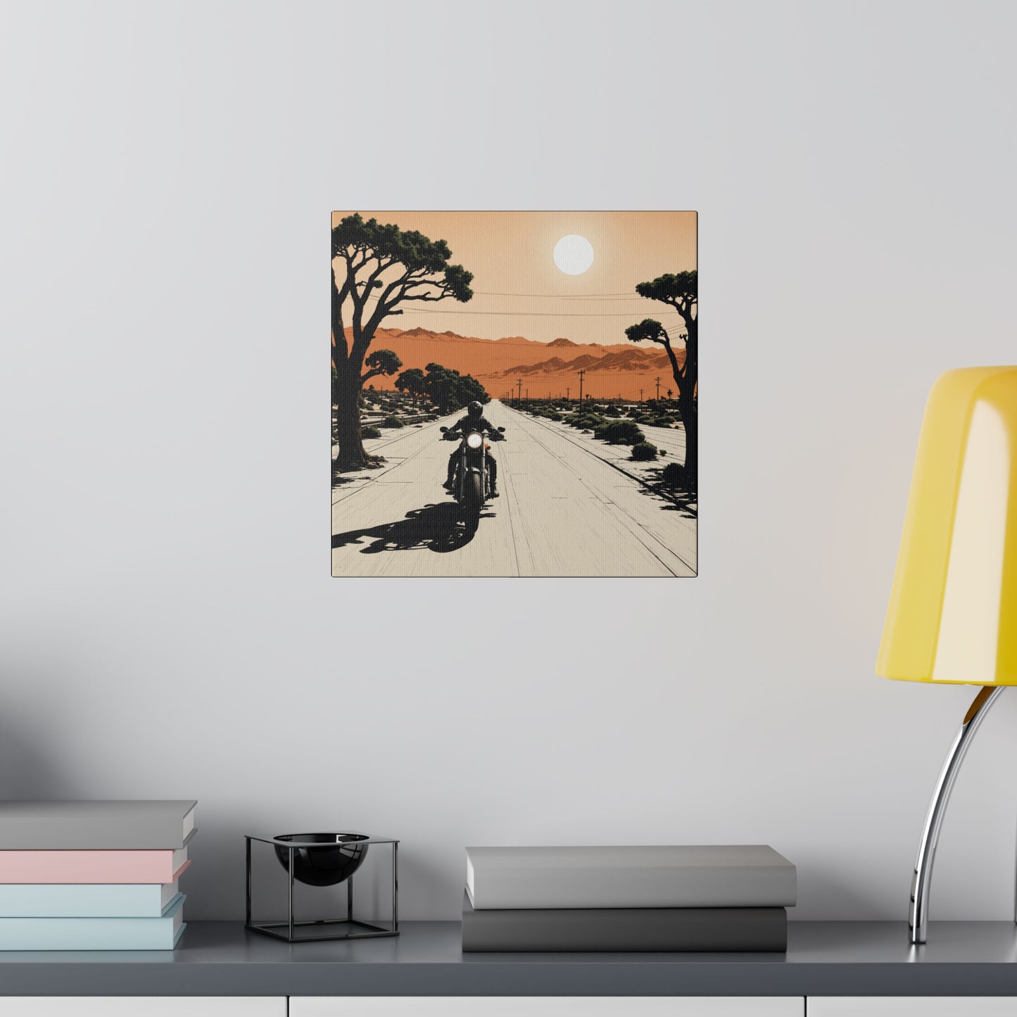 Desert Rider Canvas Print